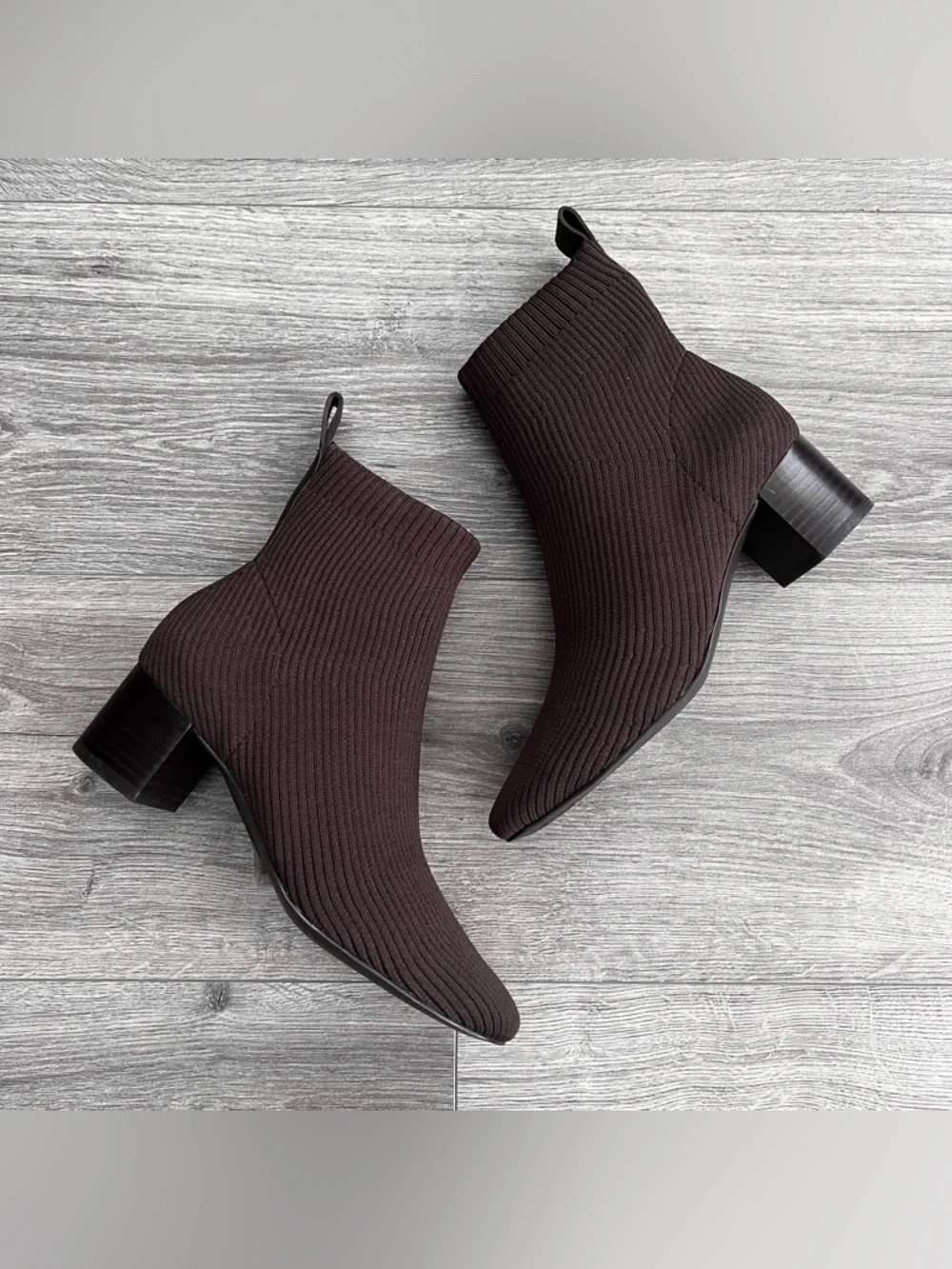 Everlane fabric knit boots